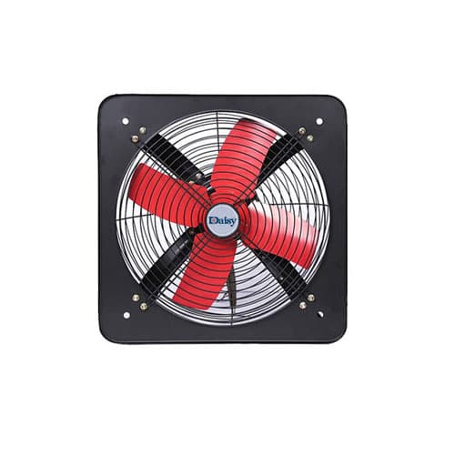 Quạt thông gió vuông Daisy DYV cánh đỏ